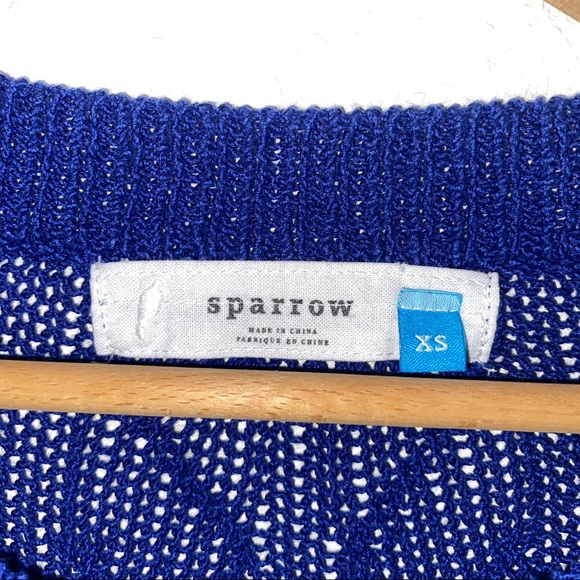 Anthro Sparrow Knit Cable Open Weave Pullover Sweater - Picture 6 of 8